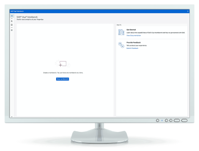 Screenshot of SAS Viya Workbench for Learners